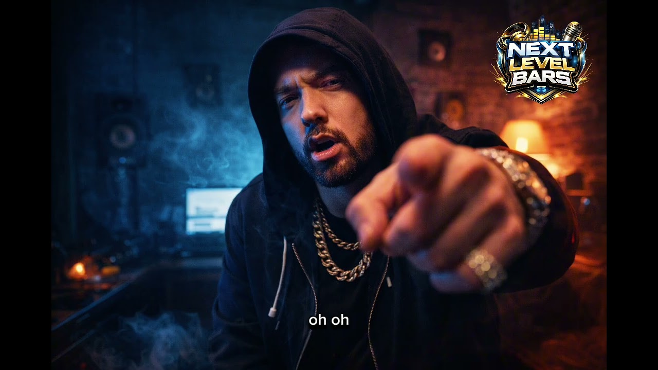 Eminem - MIC MASSACRE [Official music lyrics video]
