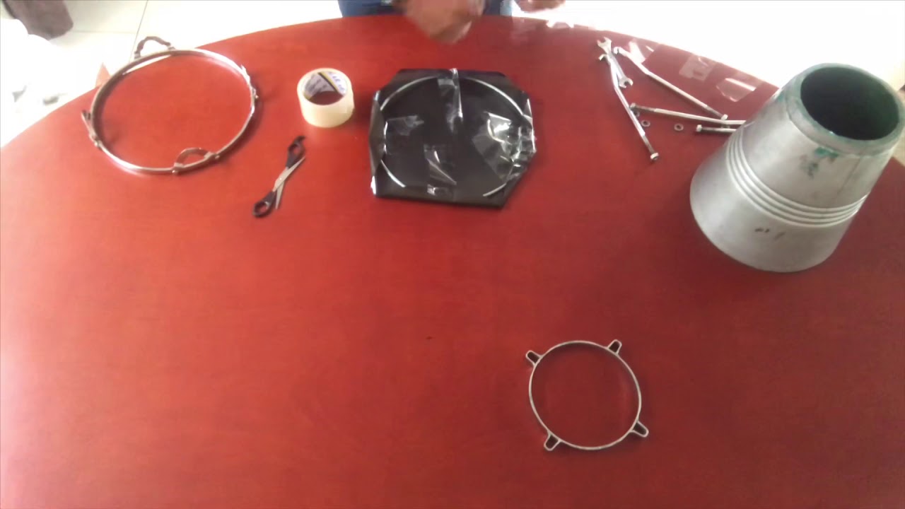 Reparar caja vallenata con una radiografía sustituyendo el acetato