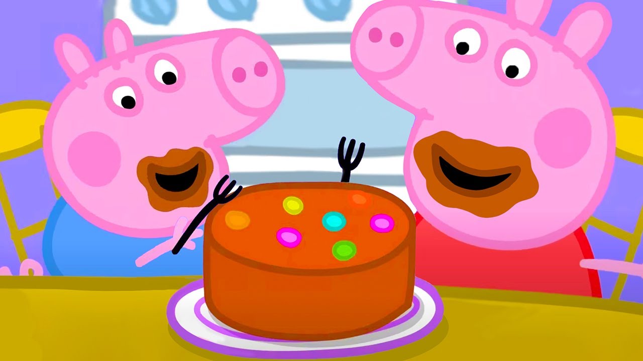 George Loves Chocolate Cake 🍰 | Peppa Pig Official Full Episodes