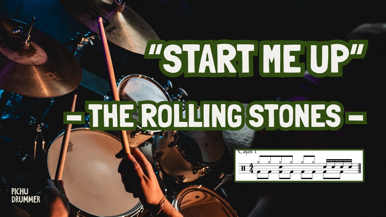 🥁START ME UP - The Rolling Stones (DRUM COVER) BATERÍA