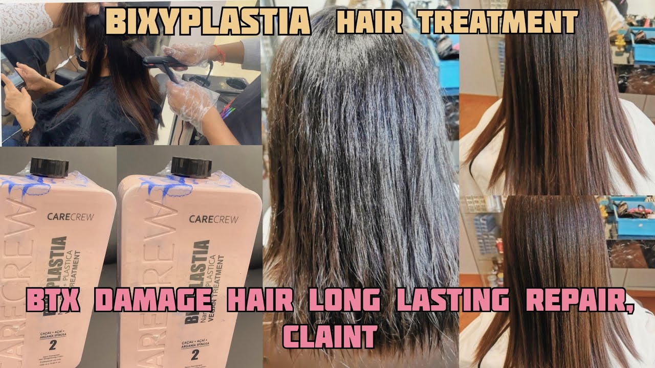 BIXYPLASTIA HAIR TREATMENT // Nono Btx +Plastica // Full process step by step