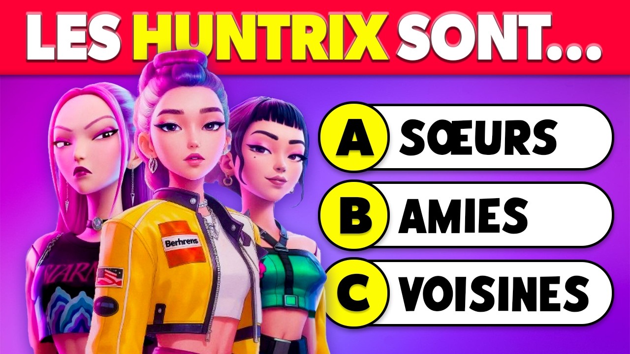 Connais-tu vraiment KPOP Demon Hunters ? 😈🔥 Saja Boys, Huntrix, Jinu, Mira, Rumi, Zoey