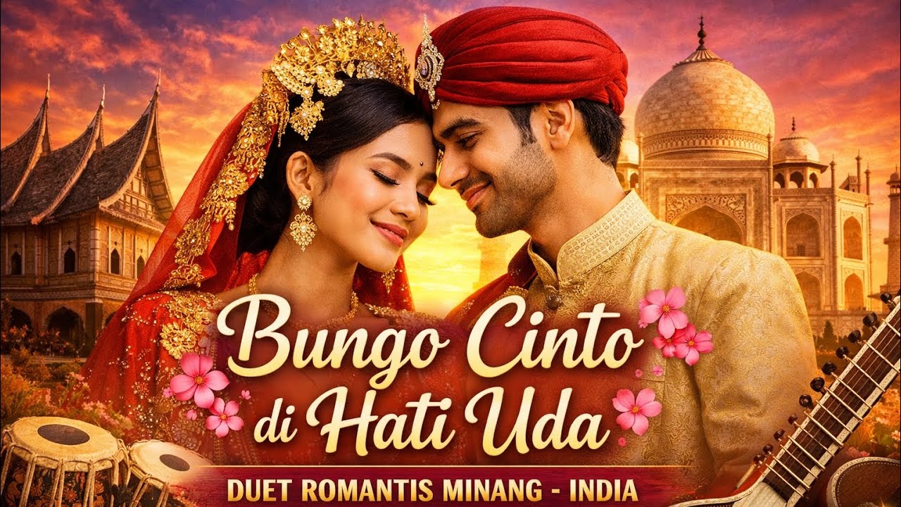 Bungo Cinto di Hati Uda 🌸 Duet Romantis Minang India | Lagu Cinta Terbaru 2026