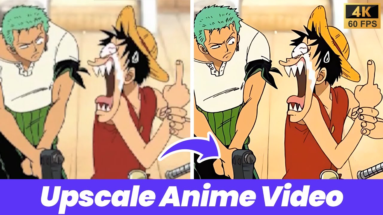 One Piece | Zoro to the Rescue | UPSCALE ANIME Video to 4K