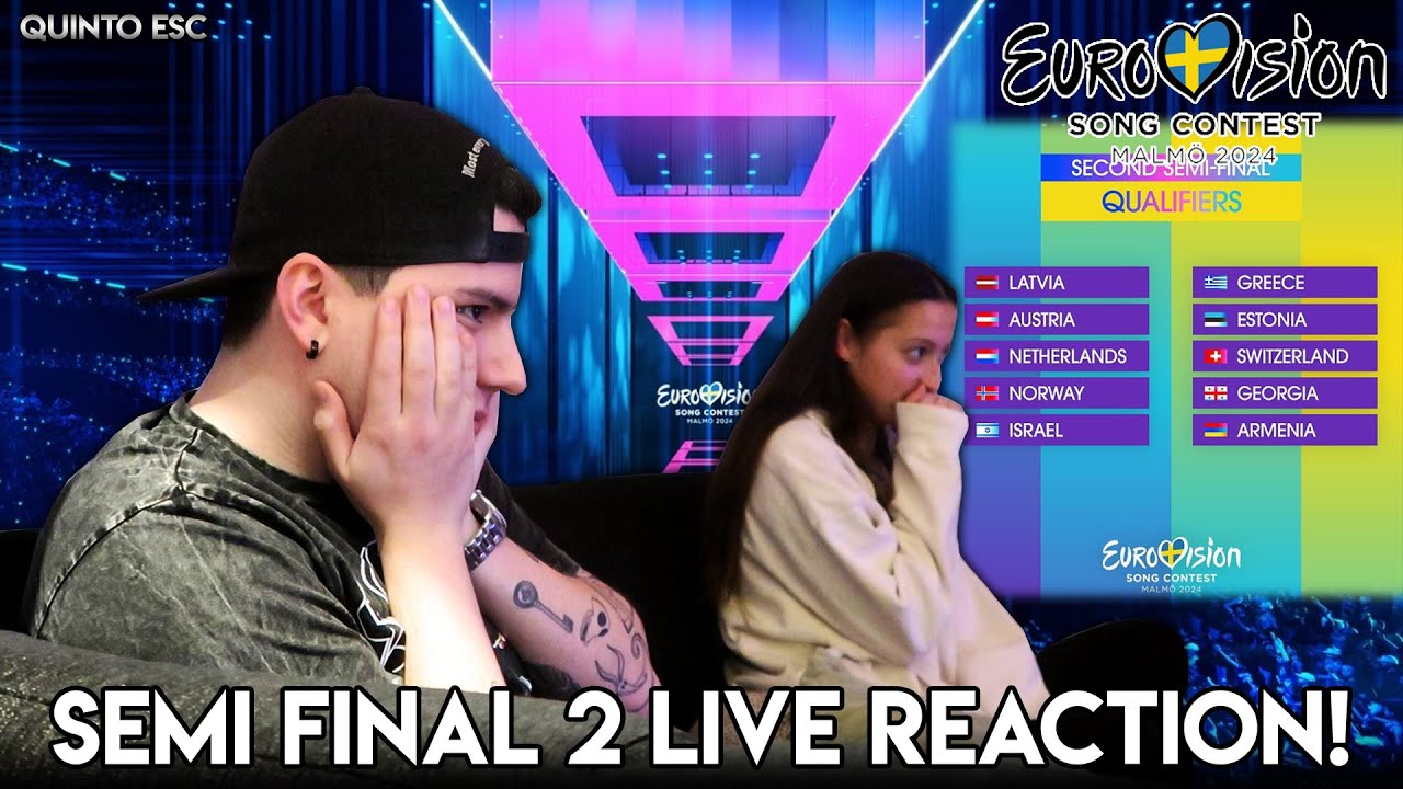 Eurovision 2024 - Semi Final 2 Qualifiers LIVE Reaction - Quinto ESC