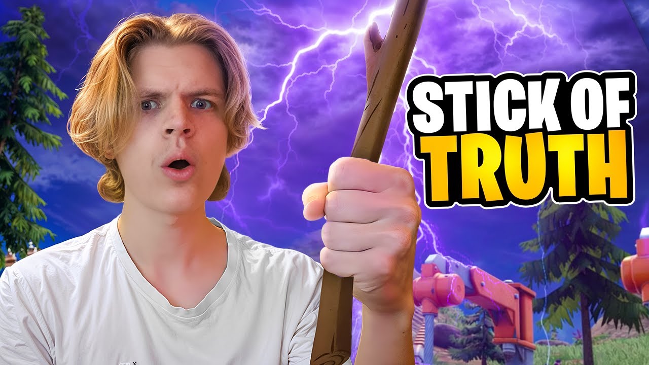Får Äntligen Testa Stick Of Truth!!! I Fortnite