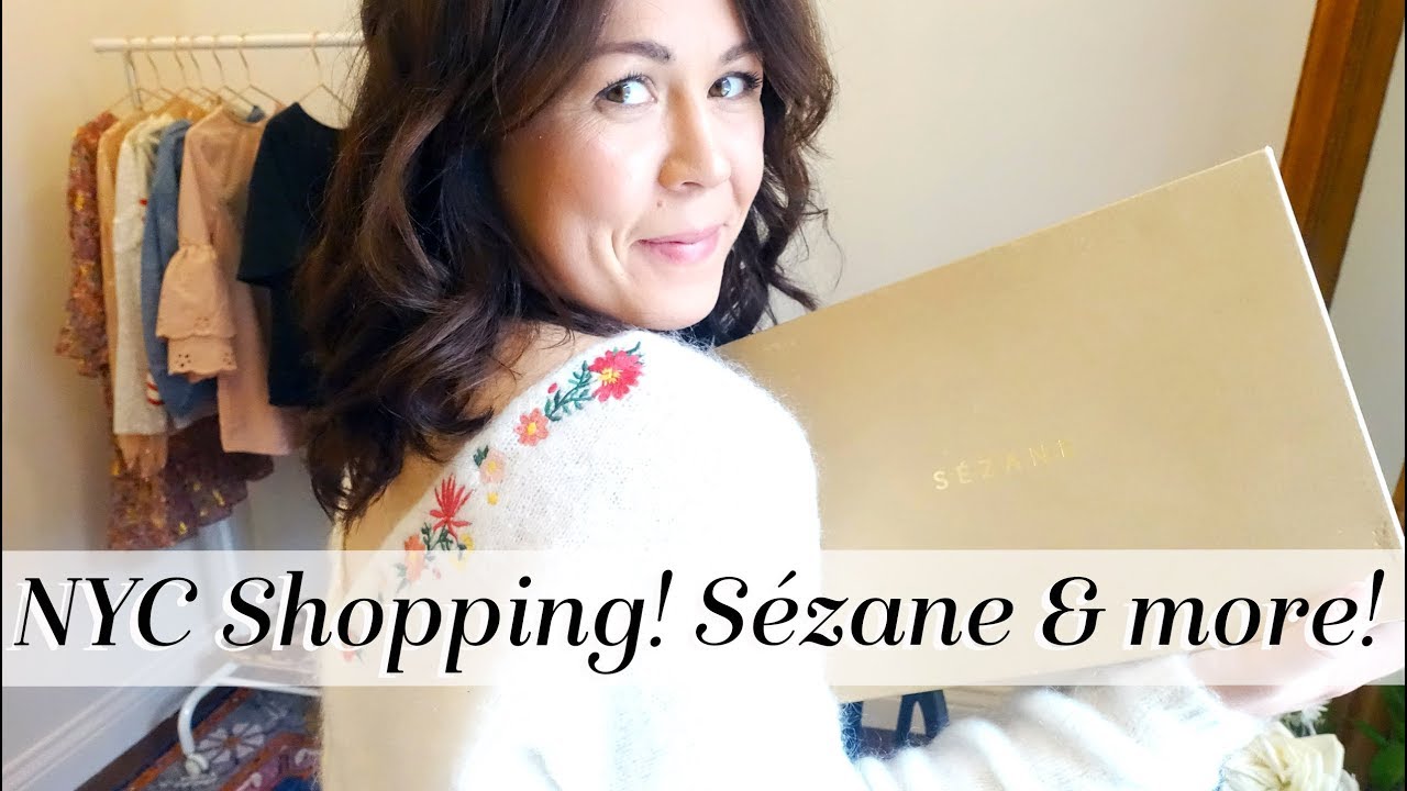 What I got in NYC! Sezane, Everlane, Doen Shopping Trip | Kait Bos