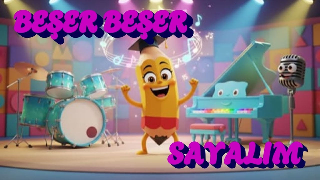 Beşer Ritmik Sayma Hiç Bu Kadar Eğlenceli Olmamıştı! (Alfi ile Öğreniyoruz)