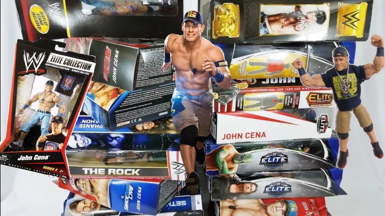 РАСПАКОВКА ОГРОМНЫХ РЕДКИХ ФИГУРОК WWE ДЖОНА СИНЫ + МНОГОЕ ДРУГОЕ!