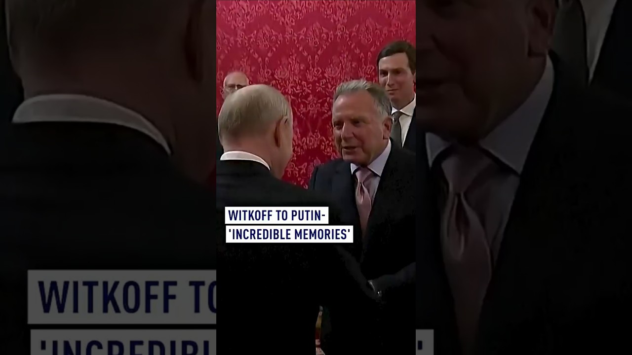 Witkoff to Putin - 