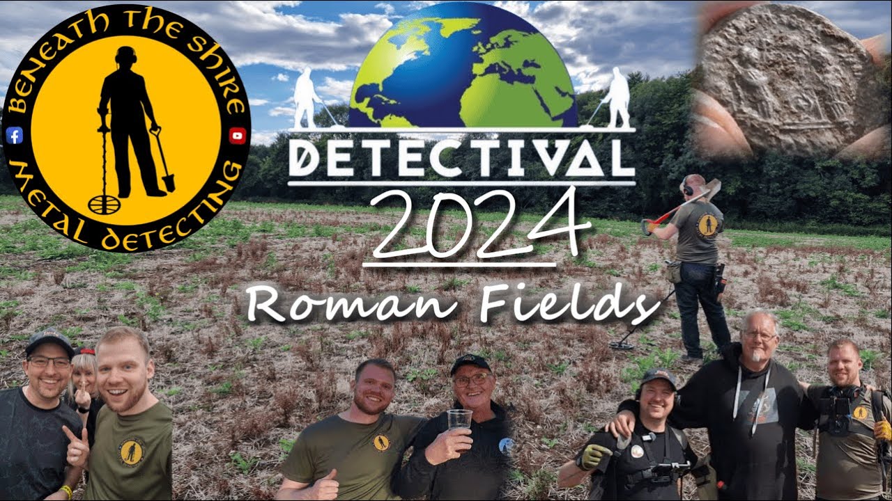Detectival 2024! Roman Coin Fields, Great Company, Gold Hoard, Metal Detecting UK With Equinox 800!