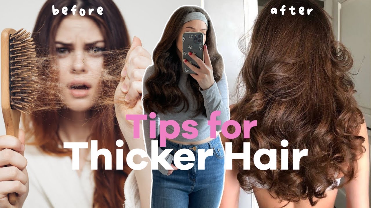 Top 10 Tips for Thicker & Longer Hair