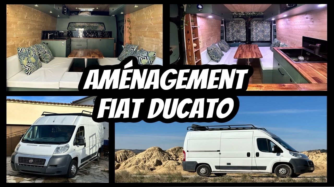 AMENAGEMENT COMPLET D'UN FIAT DUCATO L2H2 (2024)