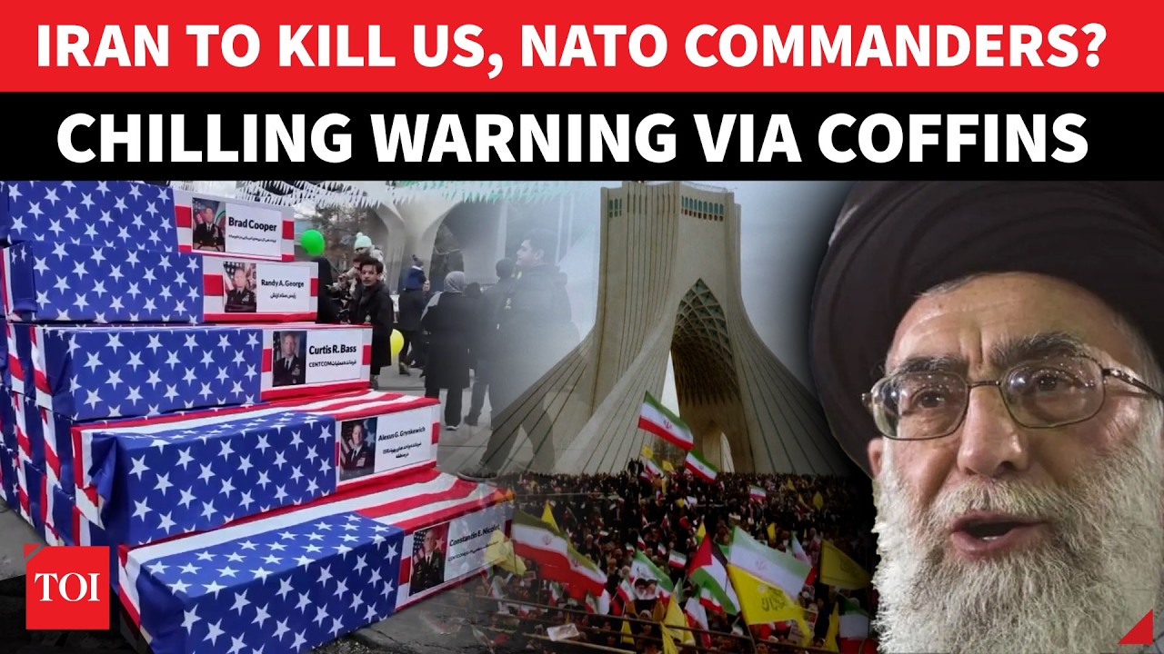 Iran Names US, NATO Assassination Targets On Coffins In Tehran | 'Trump's Forces Can't Do Anything'