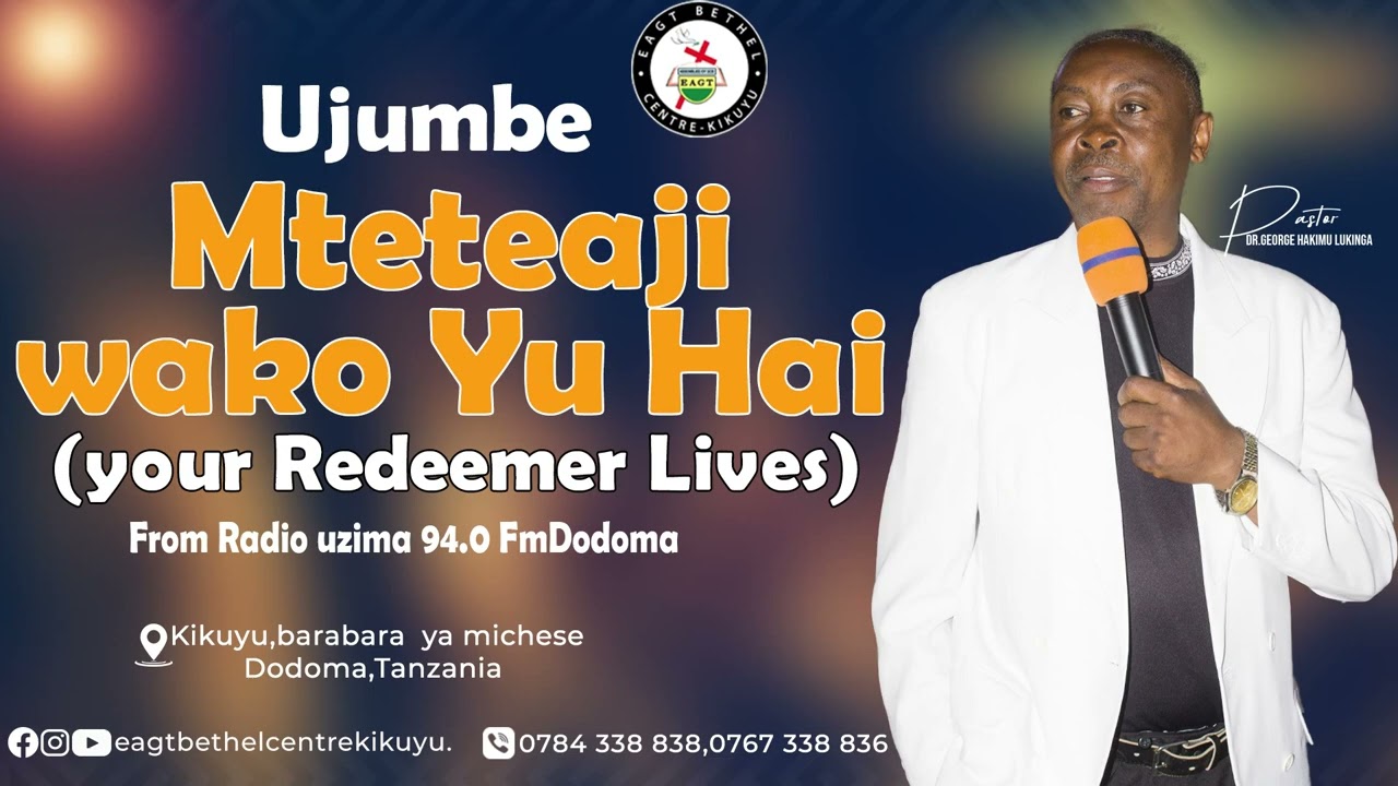 Mteteaji wako Yu Hai na pastor Dr George H Lukinga