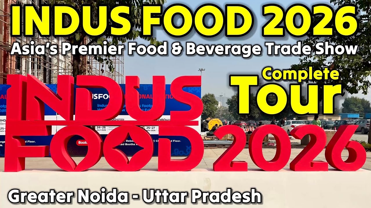 Indus Food 2026 , Asia’s Premier Food & Beverage Trade Show. Greater Noida - Uttar Pradesh INDIA