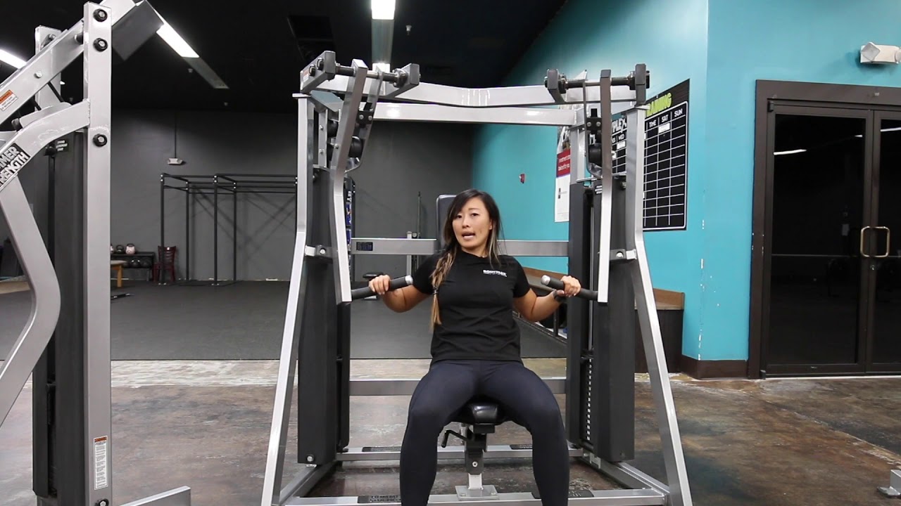How To: Hammerstrength Decline Chest Press