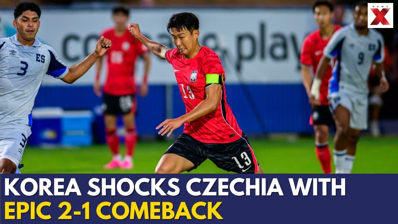 FIFA 2026: South Korea Beat Czechia 2-1 In Group A Comeback | Match Highlights | NewsX