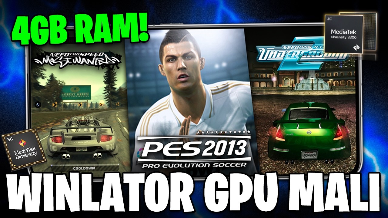 WINLATOR RODANDO EM MEDIATEK E CELULARES FRACOS! | JOGOS DE PC  RODANDO NO POCO X6 PRO!
