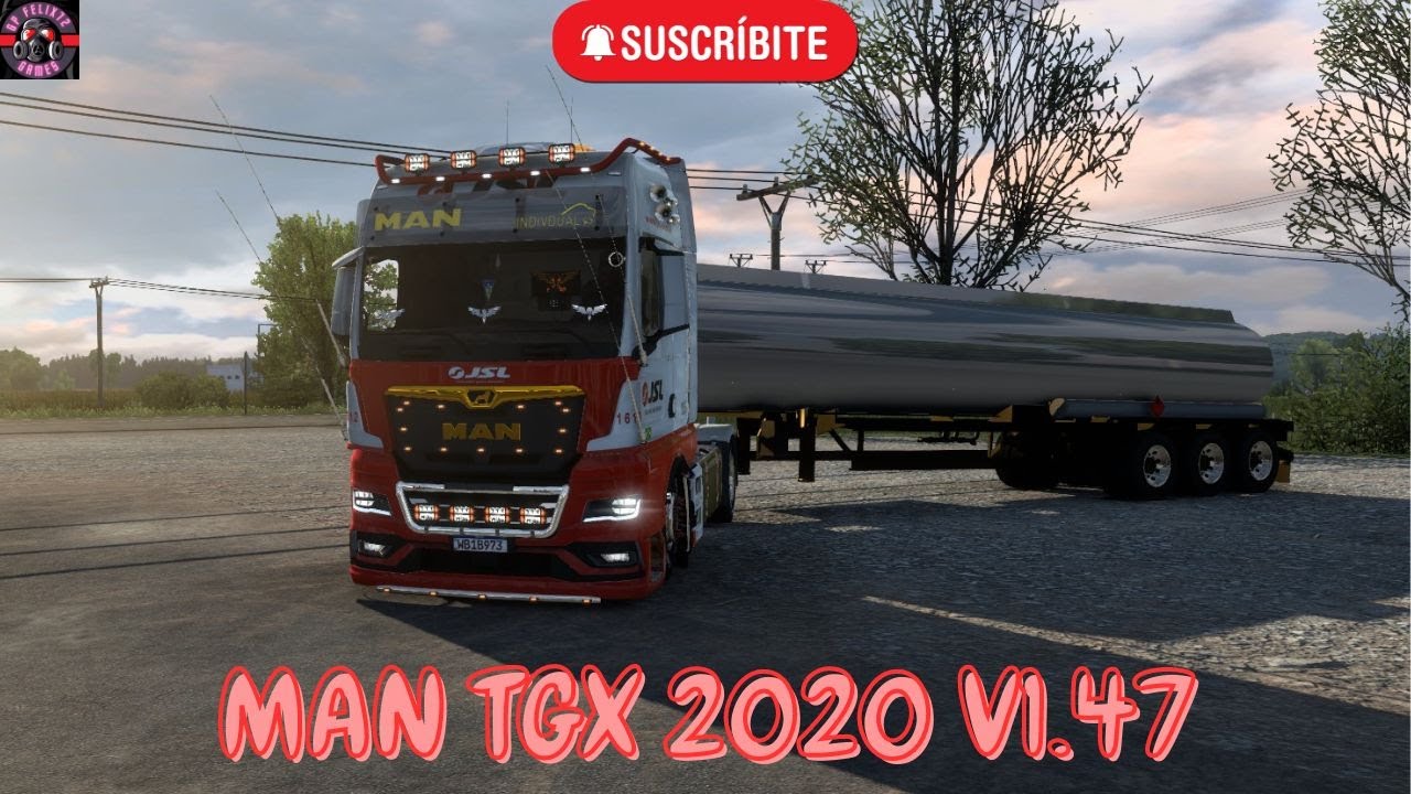EURO TRUCK SIMULATOR 2 - GAMEPLAY - MAN TGX 2020 V1.47