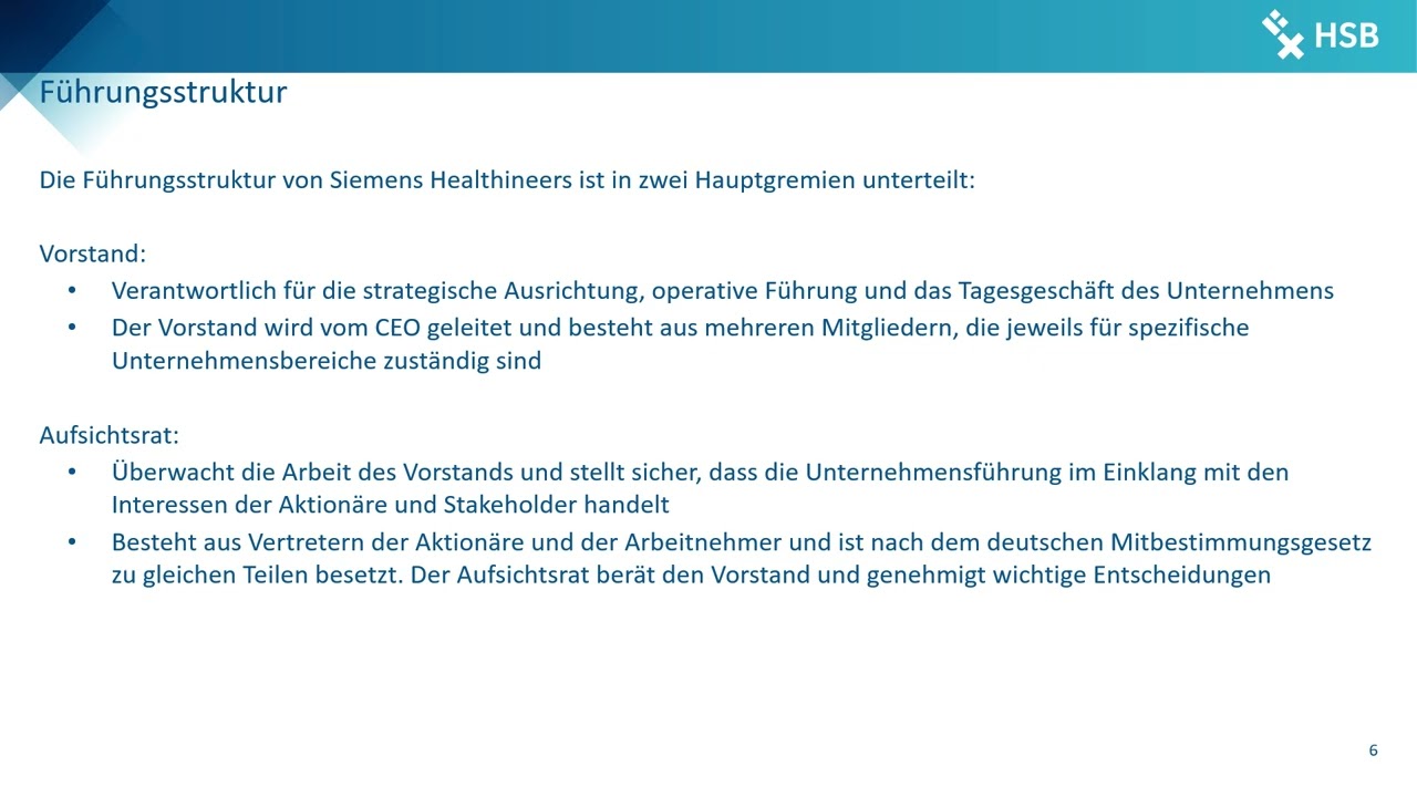 Siemens Healthineers AG – Medizintechnologie für eine bessere Gesundheitsversorgung
