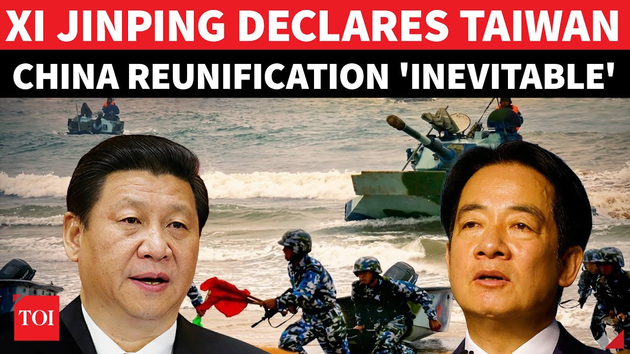China's Xi Jinping Releases Urgent Message On Taiwan Unification On New Year After Military Tensions
