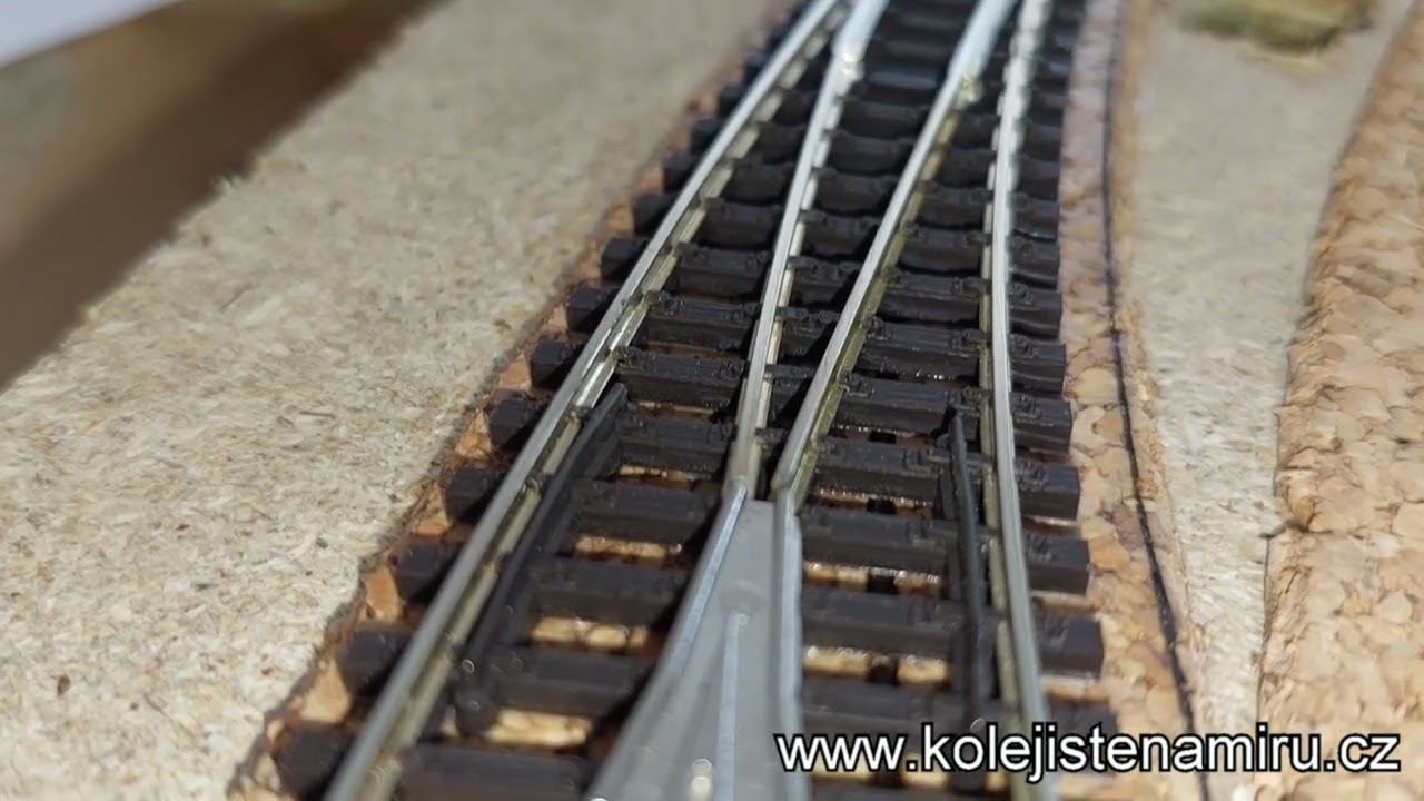 Výhybky Tillig TT - Častý problém s konstrukcí výhybek