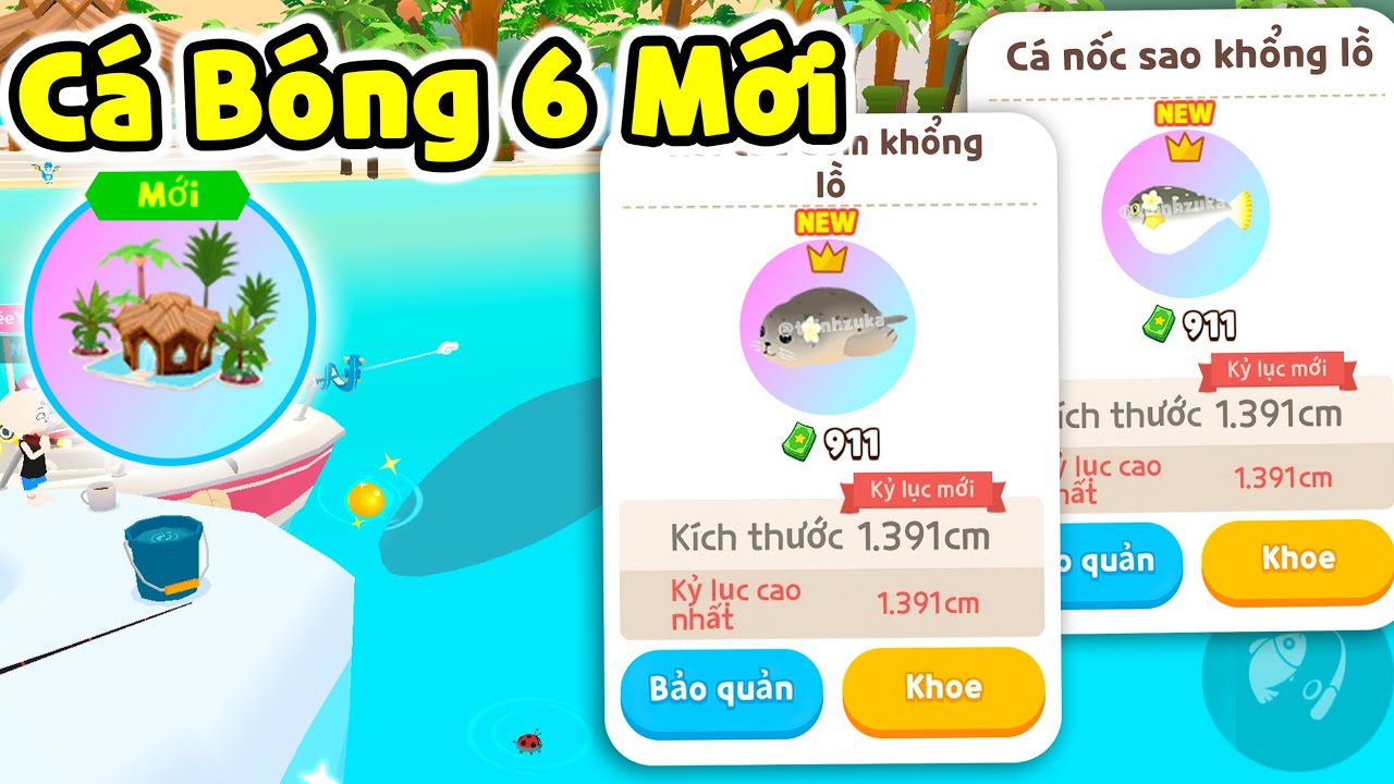 PLAY TOGETHER | VỊ TRÍ TẤT CẢ CÁ KHỔNG LỒ MỚI TẠI NHÀ 
