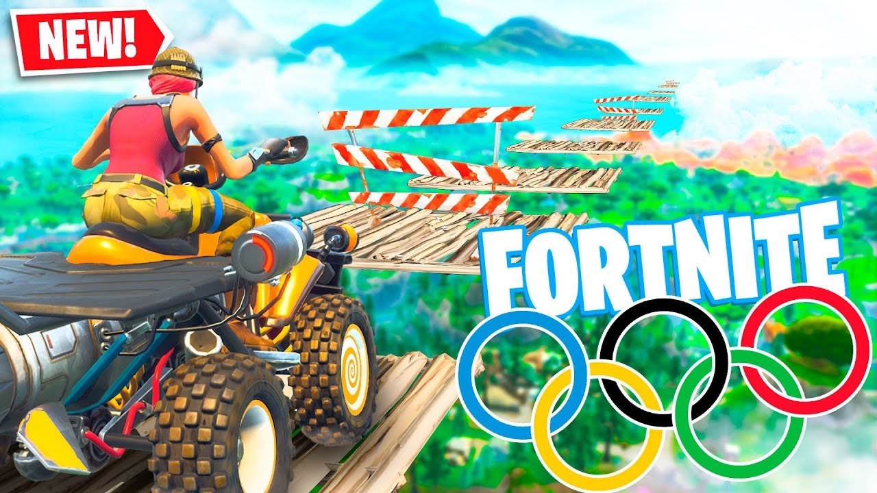 LE OLIMPIADI CON I QUAD SU FORTNITE