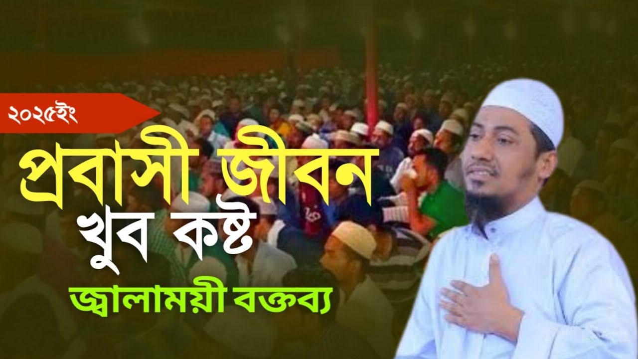  ২০২৫ |প্রবাসী কষ্টের জীবন মুফতি আনিসুর রহমান আশরাফি 2025 |Pravasi Costar Jibon Mufti Anisur Rahman 