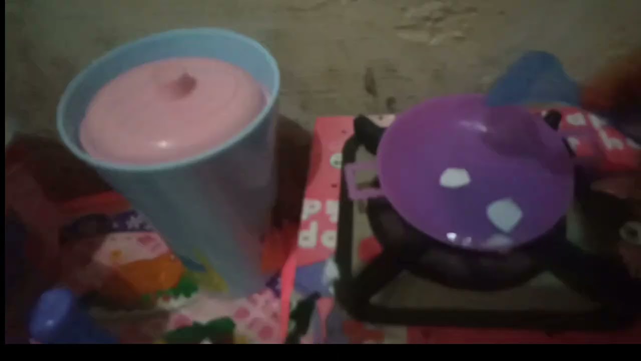 Mau bikin makanan buat michi dan alea 