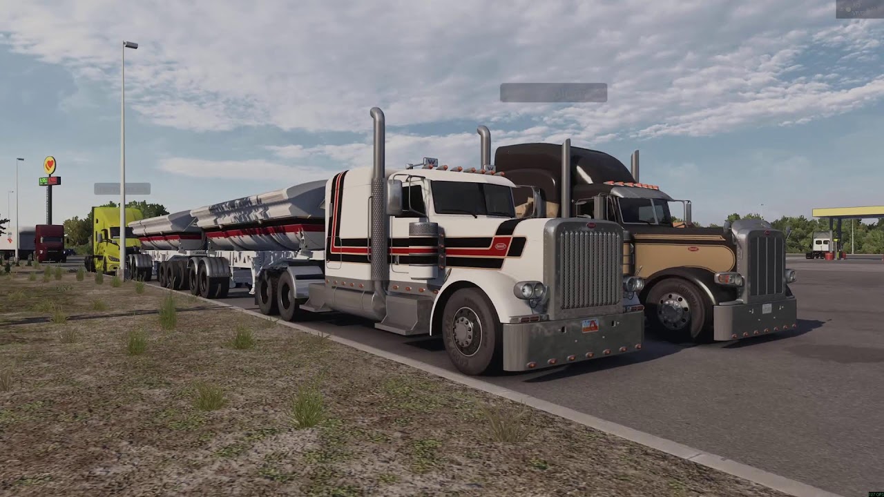 Transportando cargas pelos Estados Americanos em comboio (Servidor dedicado)