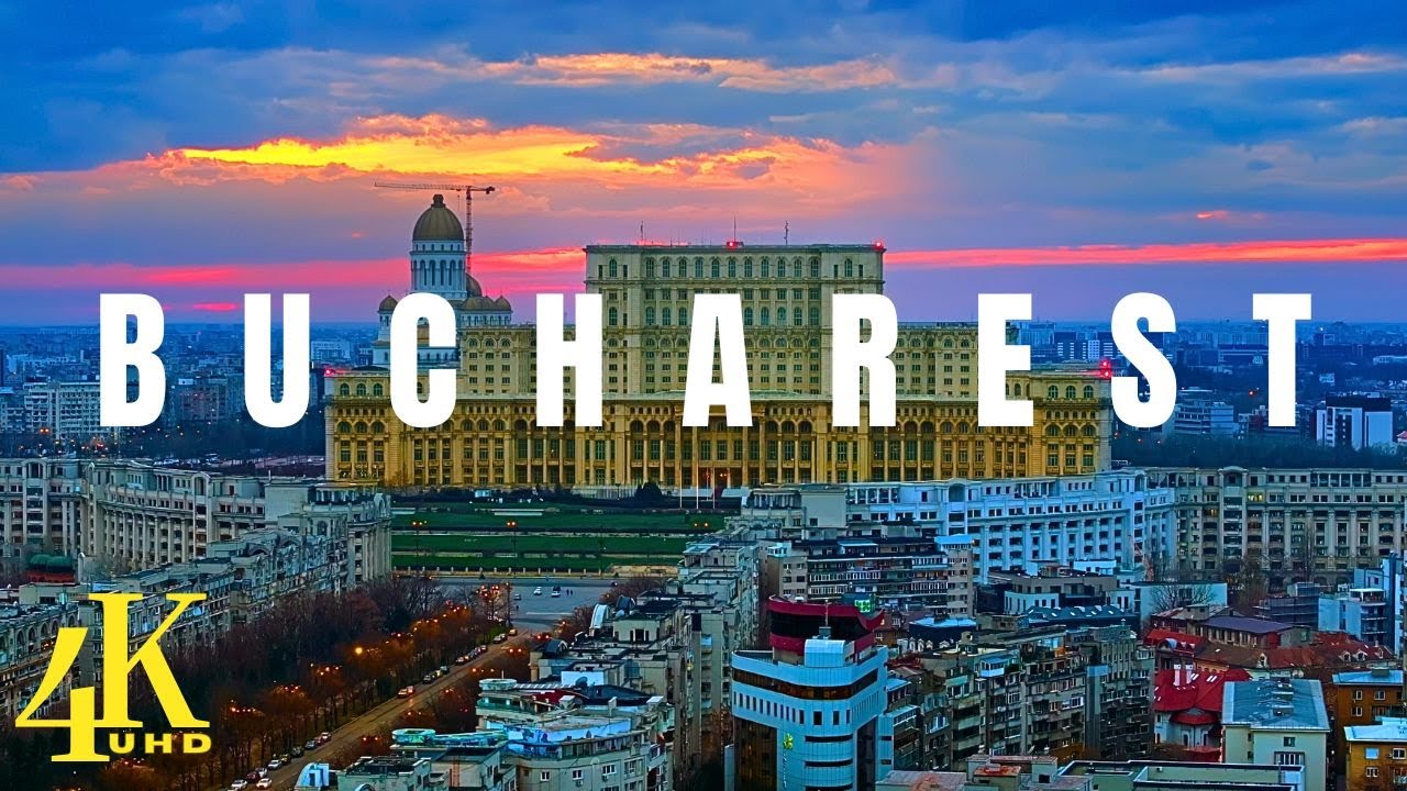 Bucharest, Romania 🇷🇴 4K UHD | Drone Footage
