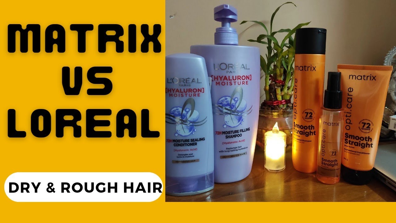 🤩Matrix Opticare Vs Loreal Hyaluronic Shampoo My  Review 🤩| Best Shampoo For Dry, Dull & Frizzy Hair