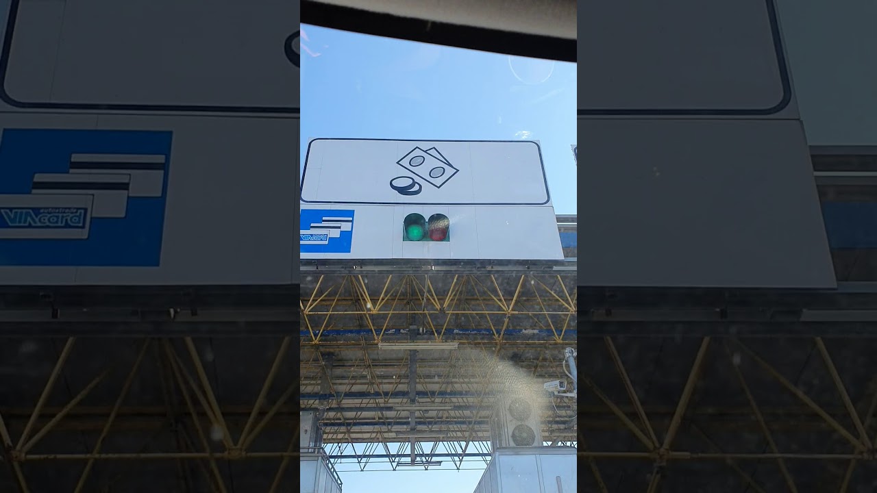 Как... пользоваться пунктом взимания платы за проезд в Неаполе, Италия - Использование пункта взимания платы за проезд в Неаполе #платный #Неаполь #автопутешествие