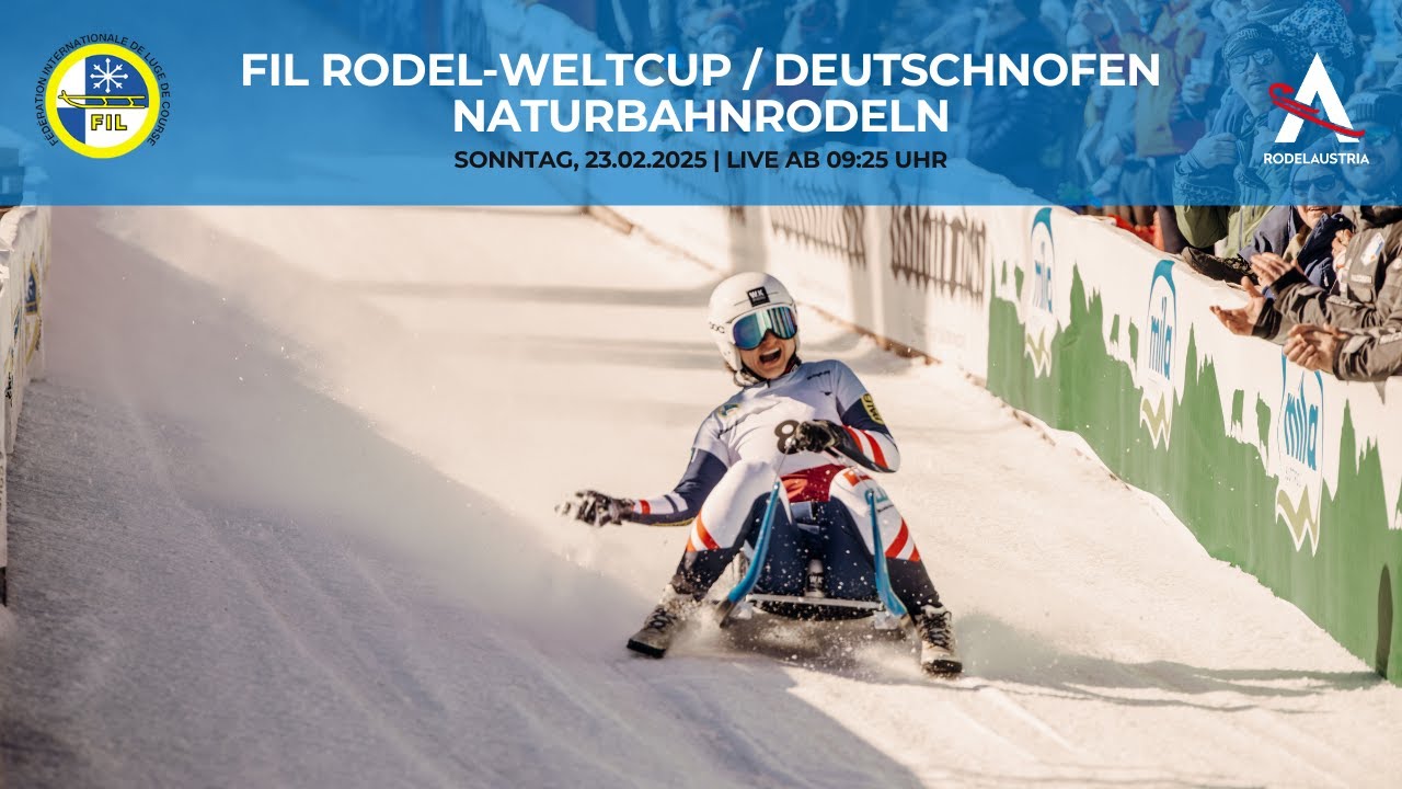 🏆 Letztes Weltcup-Rennen für Unterberger & Scheikl – Naturbahnrodeln LIVE aus Deutschnofen! 🛷🔥