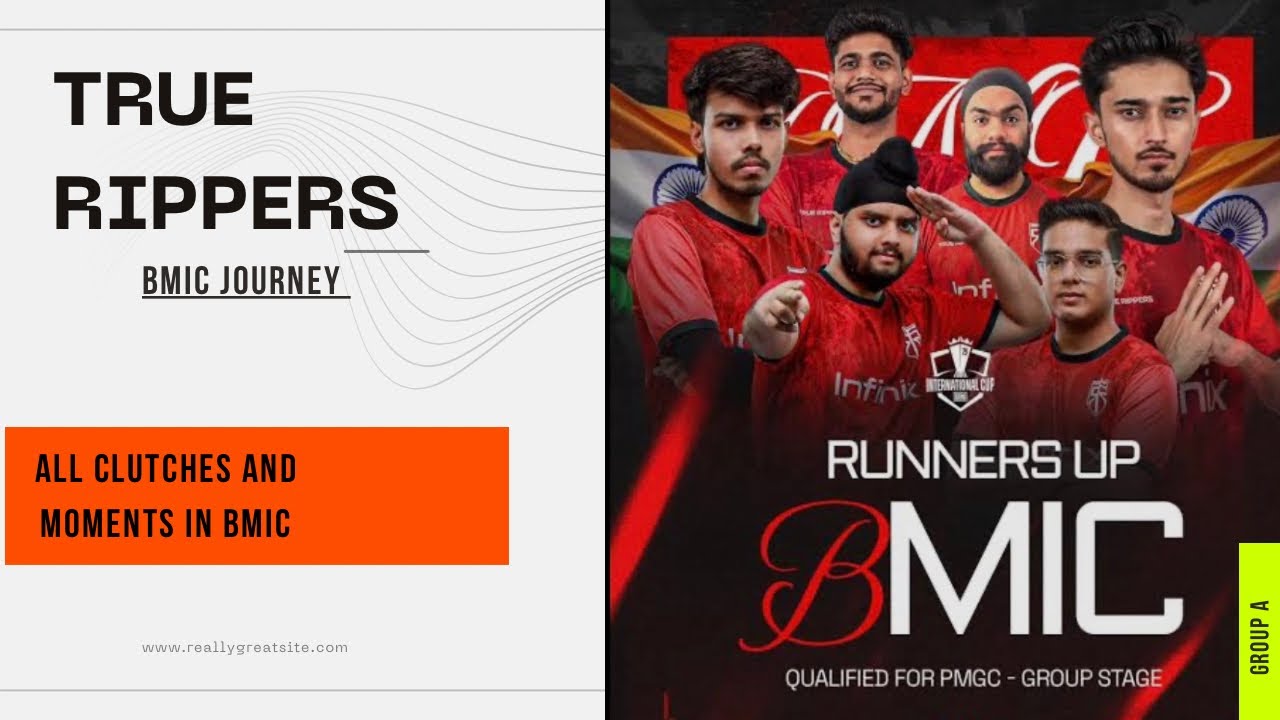 True Rippers bmic all clutches and moments #bgmi #pubgmobile #True rippers#pmgc #bmic 