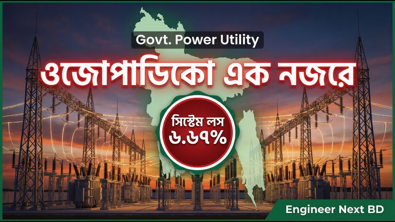 ওজোপাডিকো (WZPDCL) এক নজরে: বিদ্যুৎ খাতের বর্তমান পরিসংখ্যান, সিস্টেম লস এবং উন্নয়নচিত্র ২০২৪-২৫