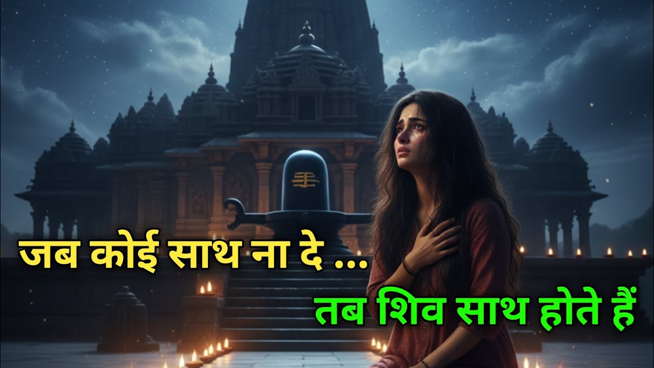 🔱 शिव जी की सबसे गहरी मोटिवेशन | टूटे दिल को शांति | Har Har Mahadev 