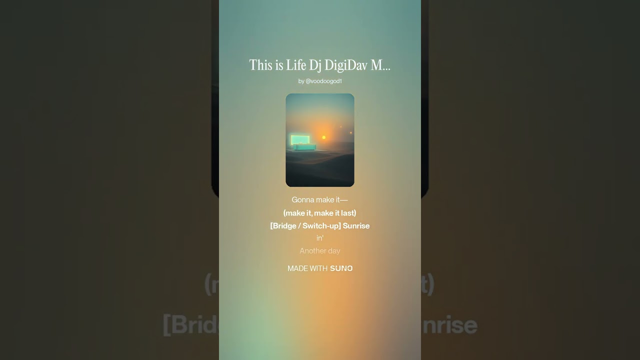 This is Life Dj DigiDav Melodic EDM ReDux Final Cut