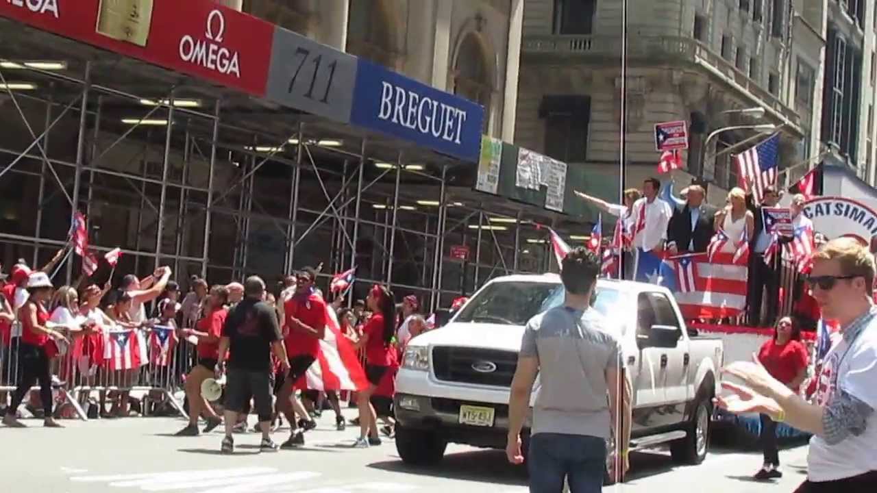 Puerto Rican Day Parade in New York City - Ambar Float - Starlite -  Loiza - Clip 31  -  6-09-13