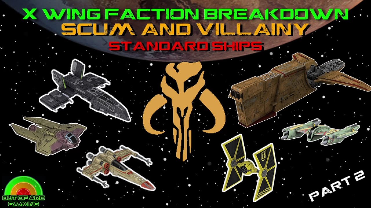 X Wing Miniatures Faction Breakdown - Scum and Villainy Part 2