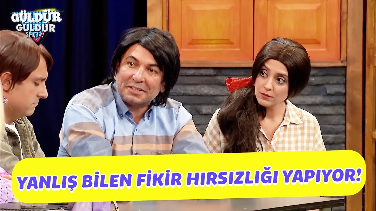 Yanlış Bilen Fikir Hırsızlığı Yapıyor! - Güldür Güldür Show
