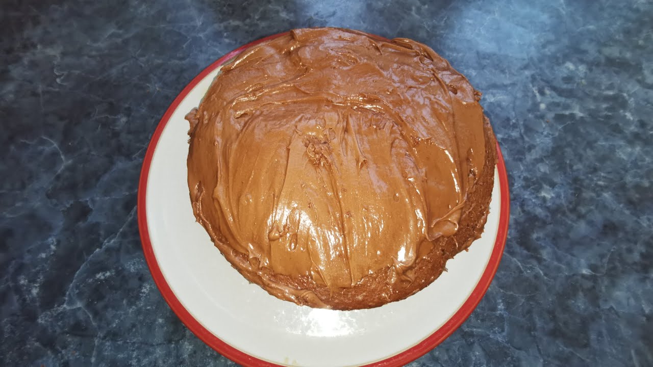 Making a dairy milk cake 