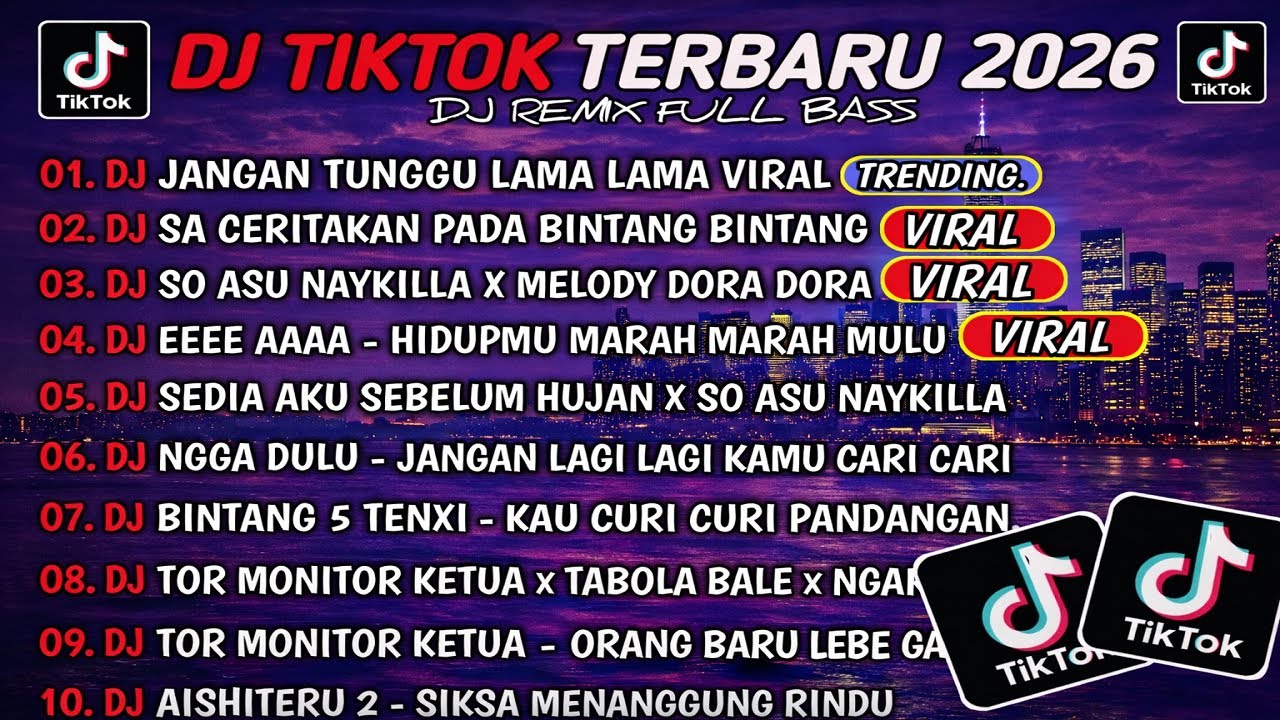 DJ TIKTOK TERBARU 2025🎵DJ JANGAN TUNGGU LAMA LAMA🎵DJ SA CERITAKAN PADA BINTANG BINTANG || FULL ALBUM