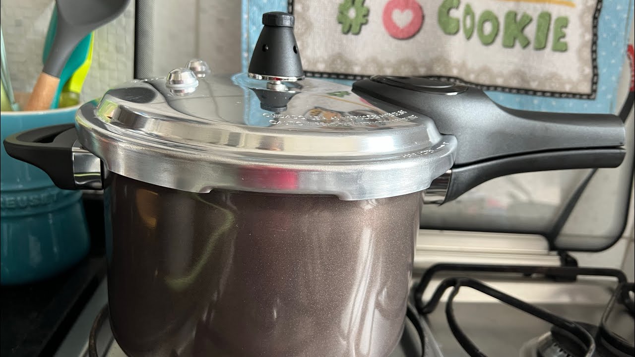 Panela de pressão pressure da Brinox - Cozinhando  #dicasuteis