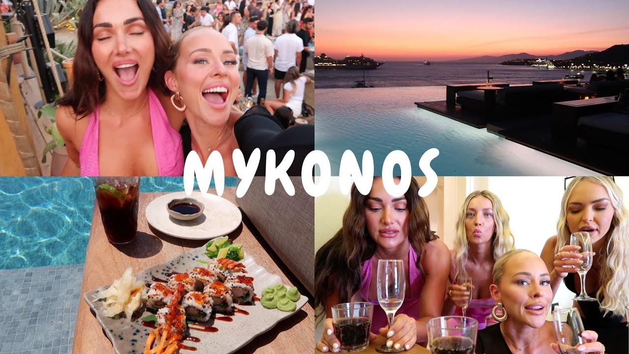 MYKONOS VLOG | my new favourite place on earth