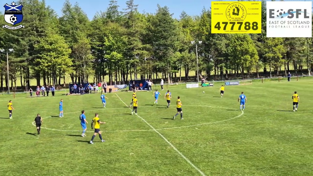Kennoway Star Hearts vs Vale of Leithen EoS Second Division Round 27 of 28