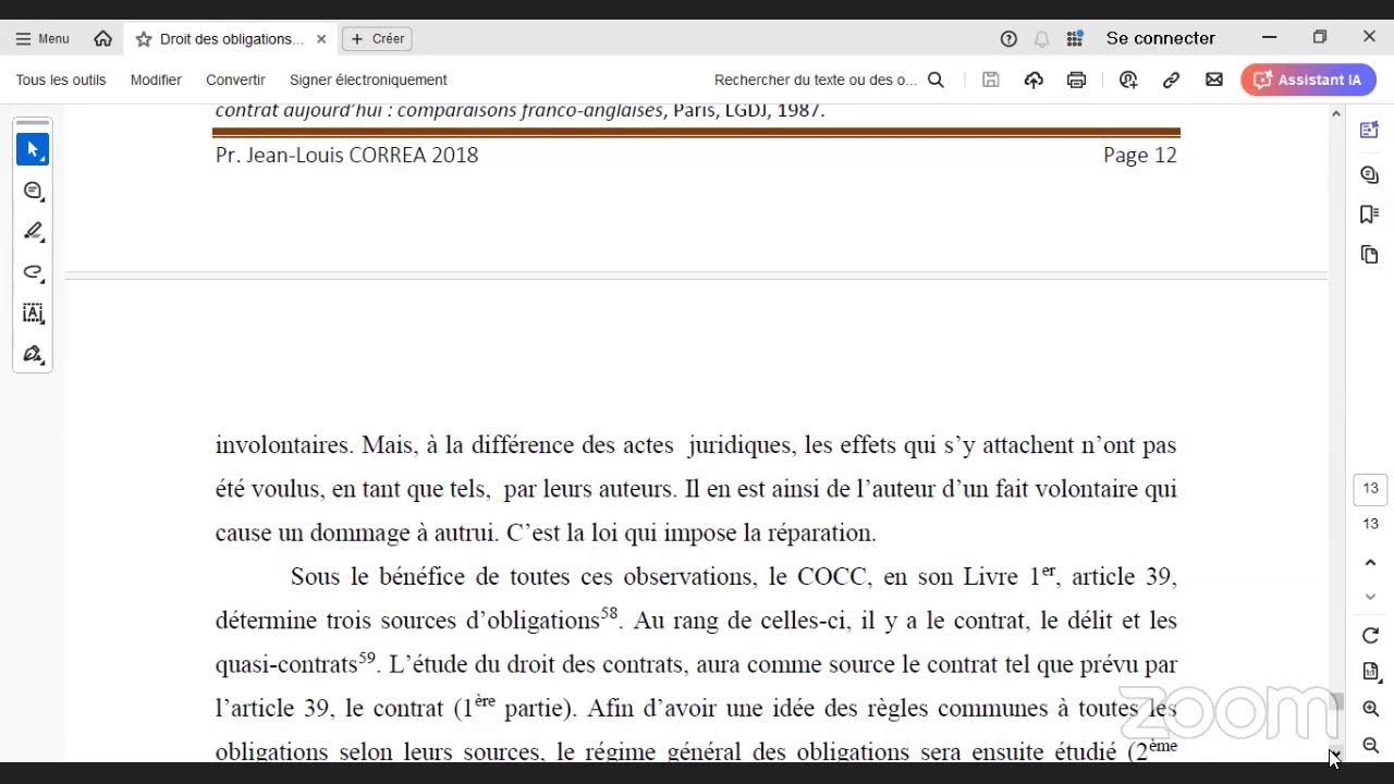 CMP10S3-SJ/DIL-Droit des contrats /Pr Jean Louis CORREA
