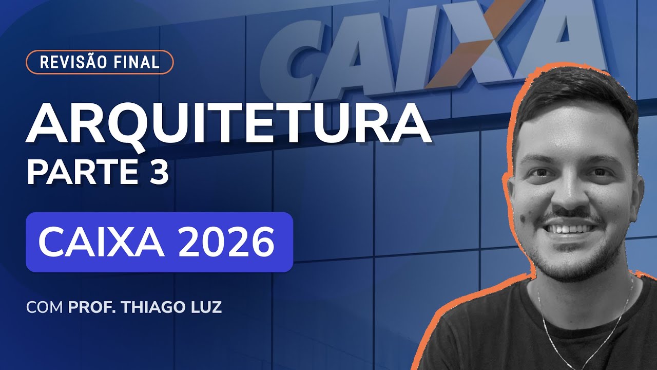 Revisão Final - ORGANIZA - CAIXA - Arquitetura - Parte 3